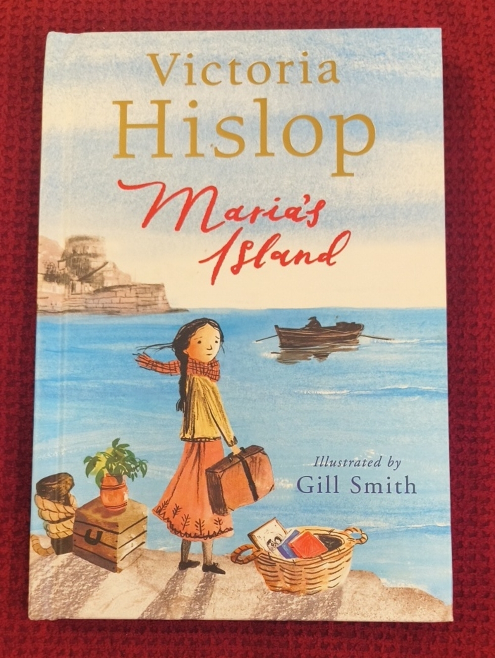Maria's Island By Victoria Hislop Hardcover NWT